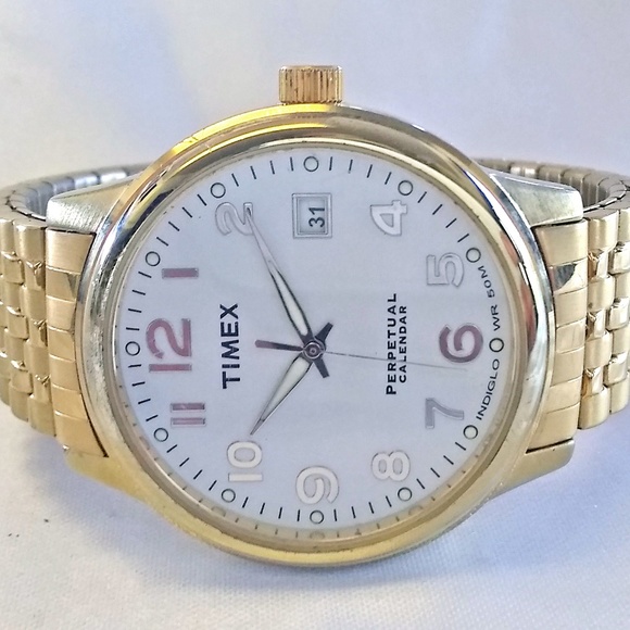 timex perpetual calendar setting